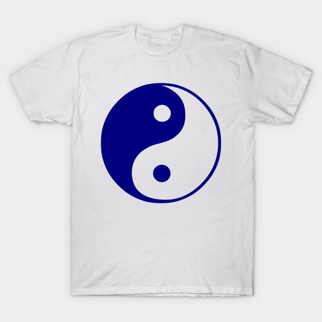 Blue yin yang T-Shirt by Made the Cut